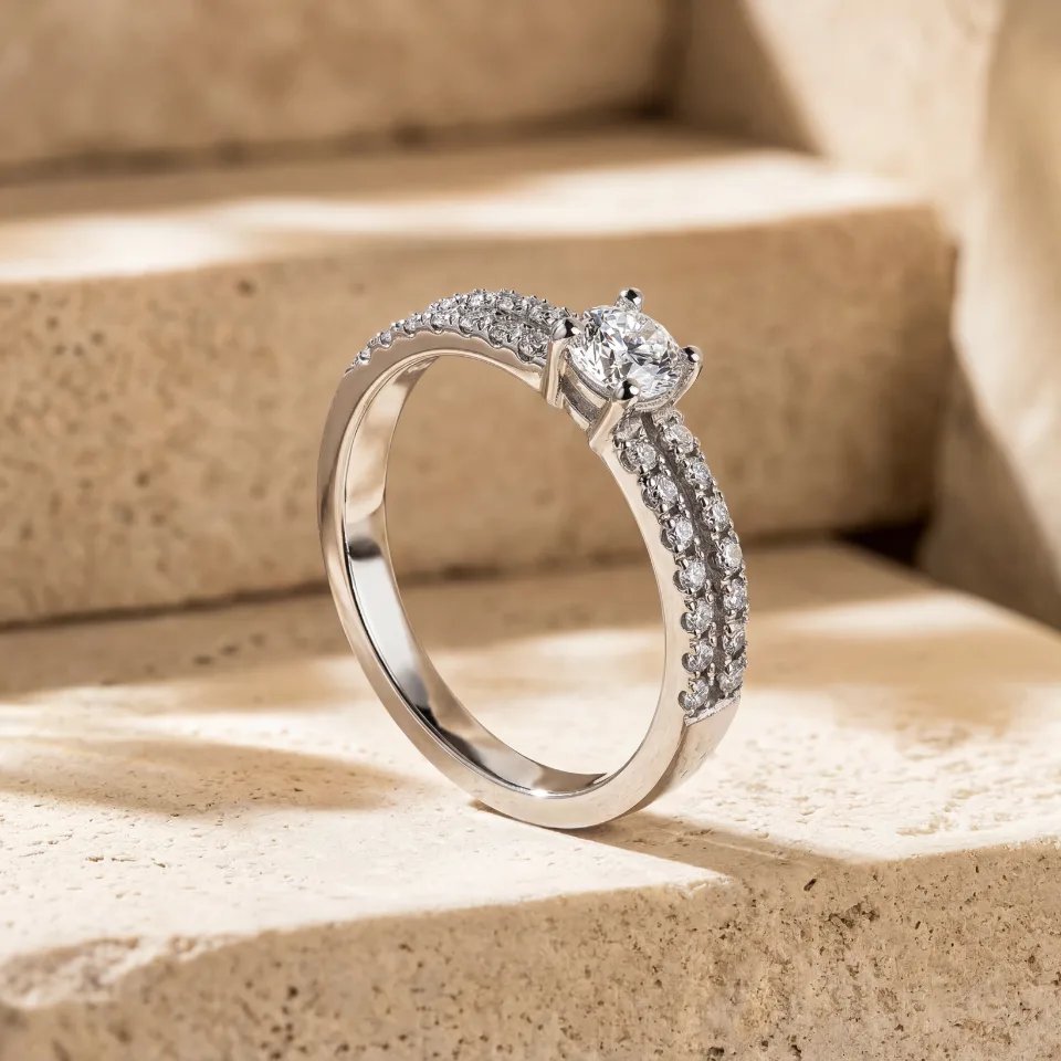 Sužadėtuvių žiedas Nr. S163